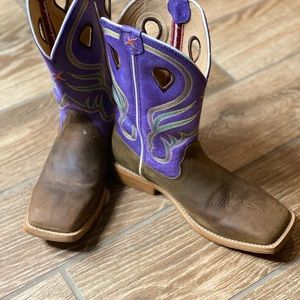 Twisted X Hooey Cowboy Boots. Youth Size 5